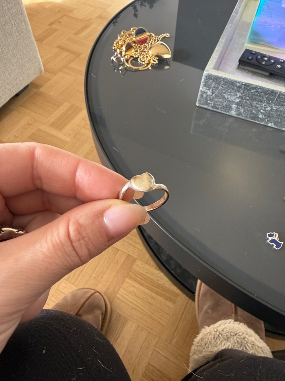 Minimalist Sculpted Silver Ring